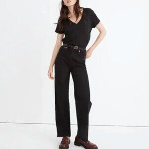 Madewell The Perfect Vintage Wide-Leg Jean in Belmere Wash